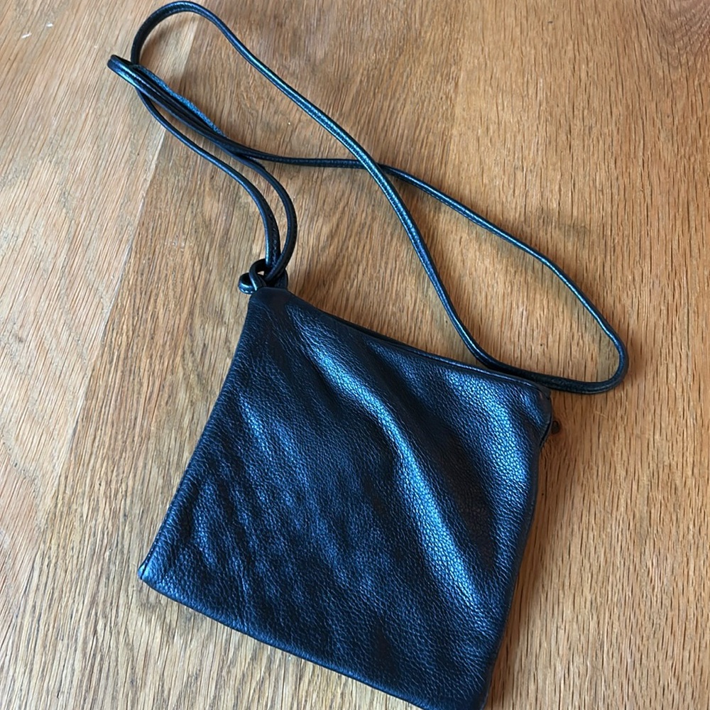 Designer Black Leather Women's Bag. Made in Toronto